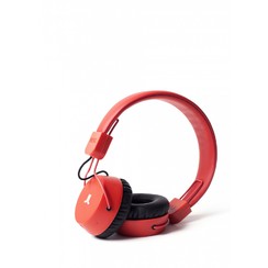 Produktbild för “WeSC Piston Bluetooth Headphone/ Bright red”