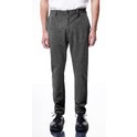 Crimson Stretch -Mid Grey Melange